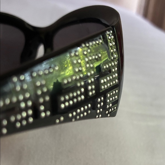 Black Fendi Embellished Sunglasses main image 7